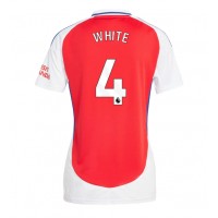 Echipament fotbal Arsenal Ben White #4 Tricou Acasa 2024-25 pentru femei maneca scurta